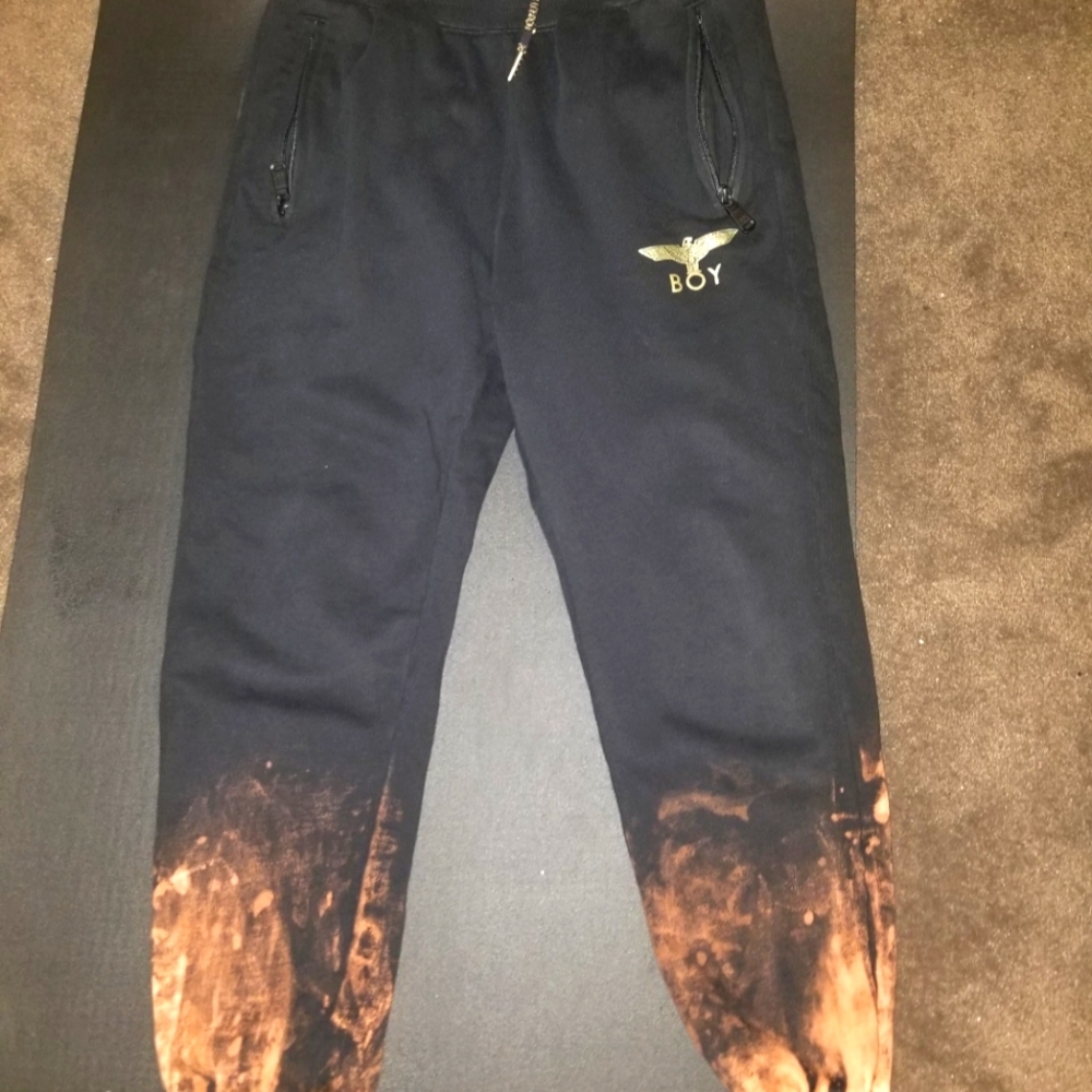 BOY London black joggers SMALL